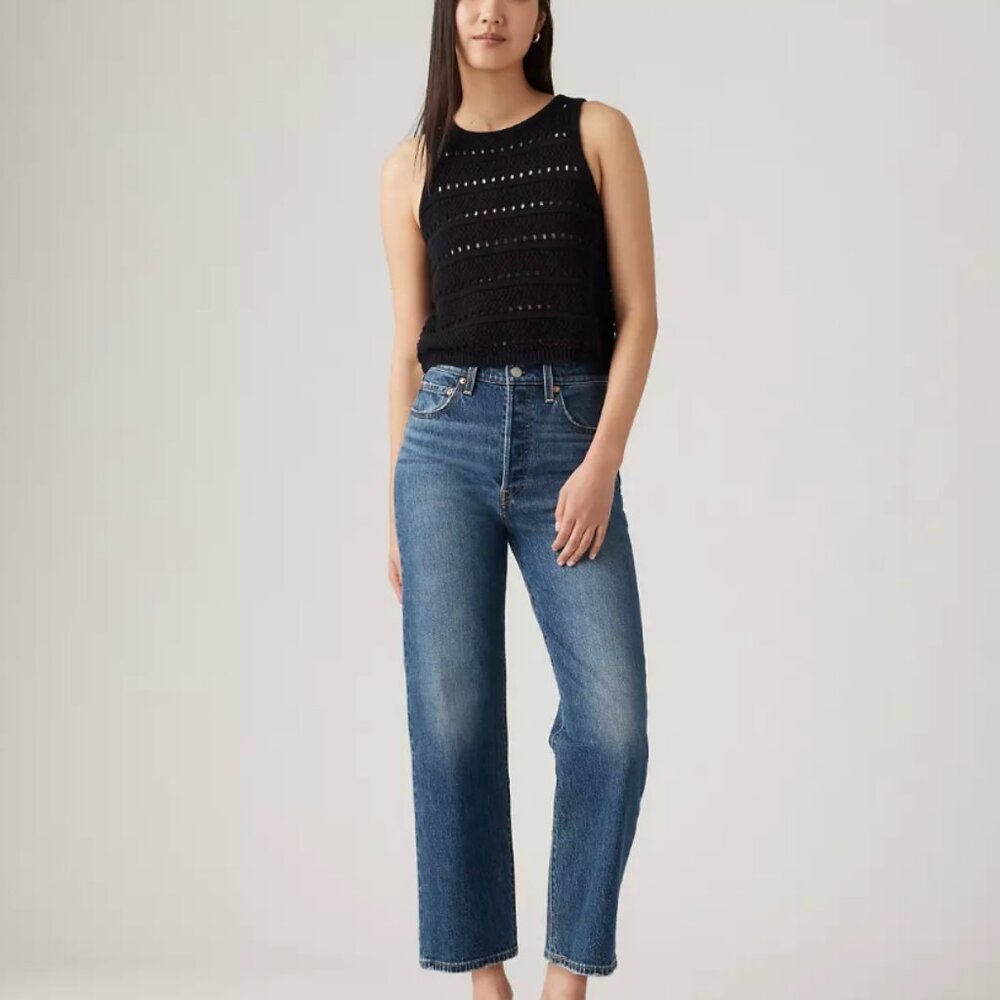 NWOT Levi’s ribcage ankle jeans, size 25